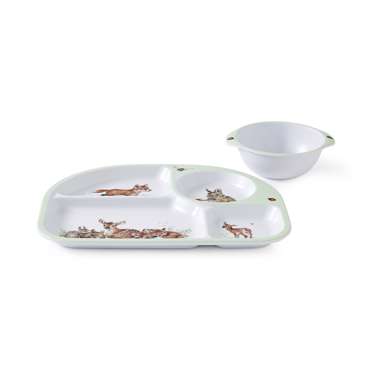 Wrendale Designs Little Wren Tray & Bowl Set image number null