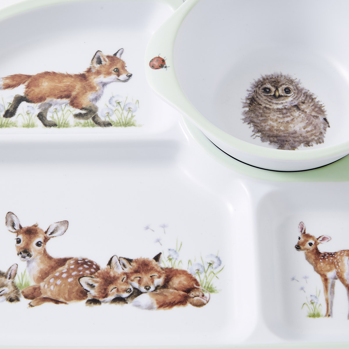 Wrendale Designs Little Wren Tray & Bowl Set image number null