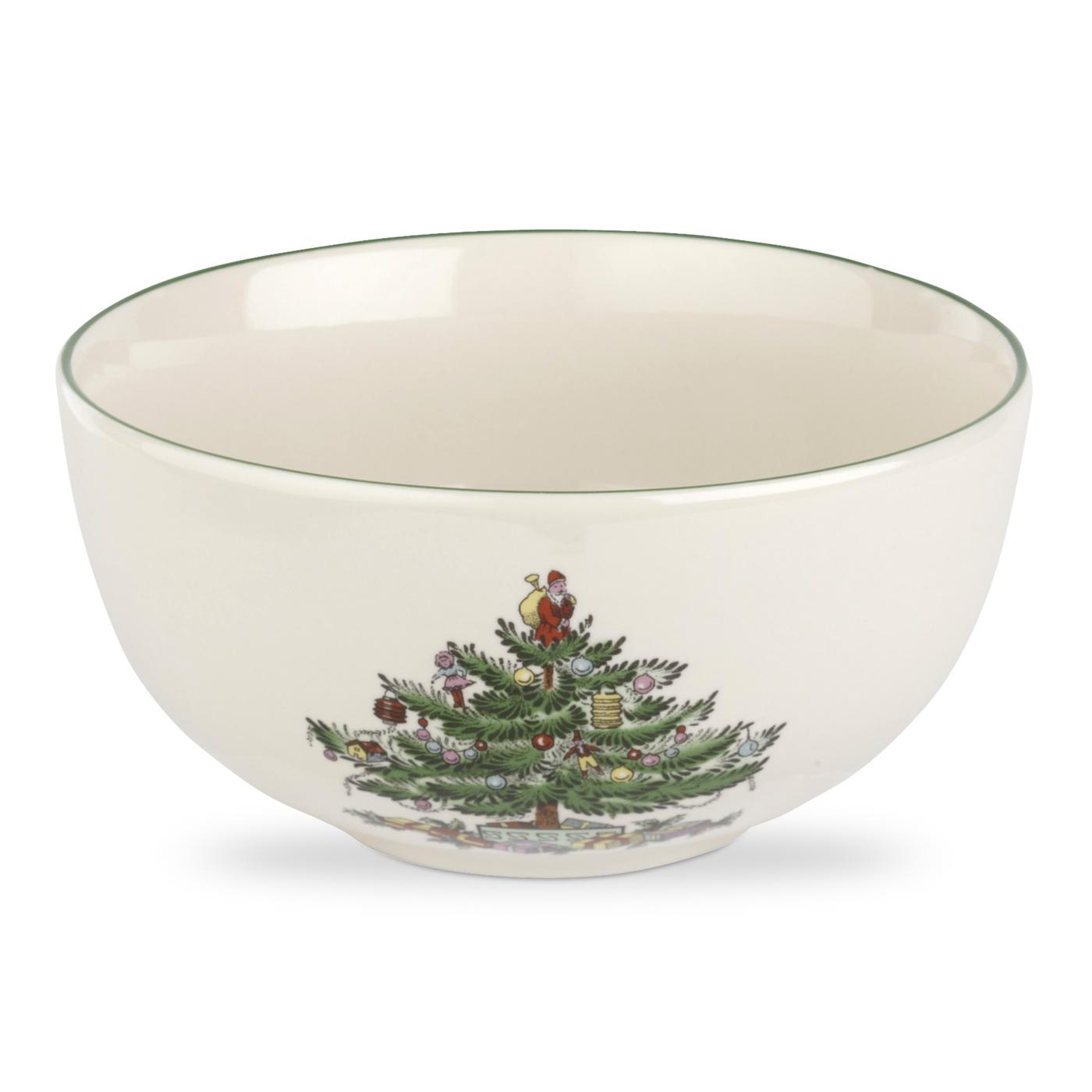 Spode Christmas Tree Set of 4 Fruit Salad Bowls | Spode