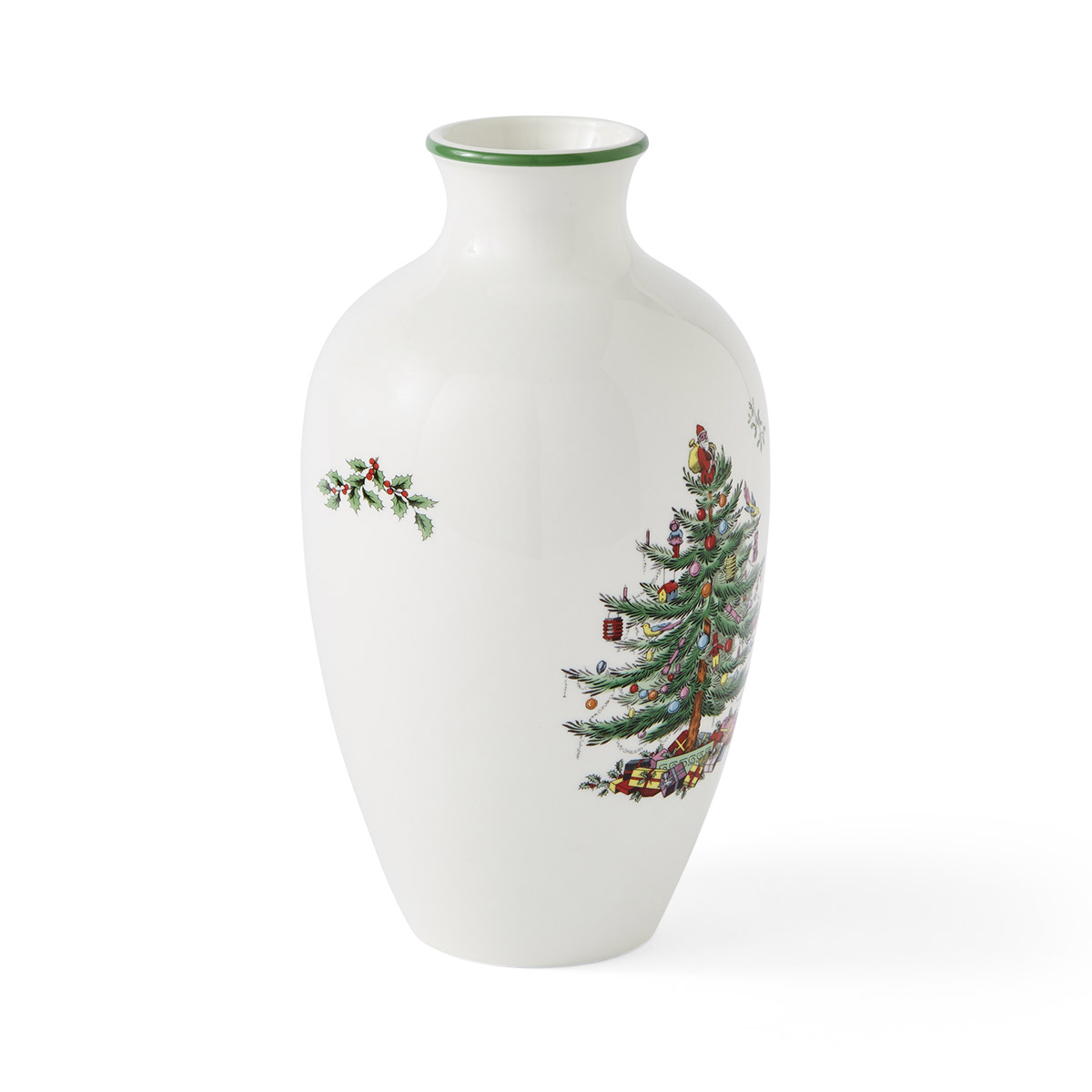 Christmas Tree 10" Posy Vase image number null