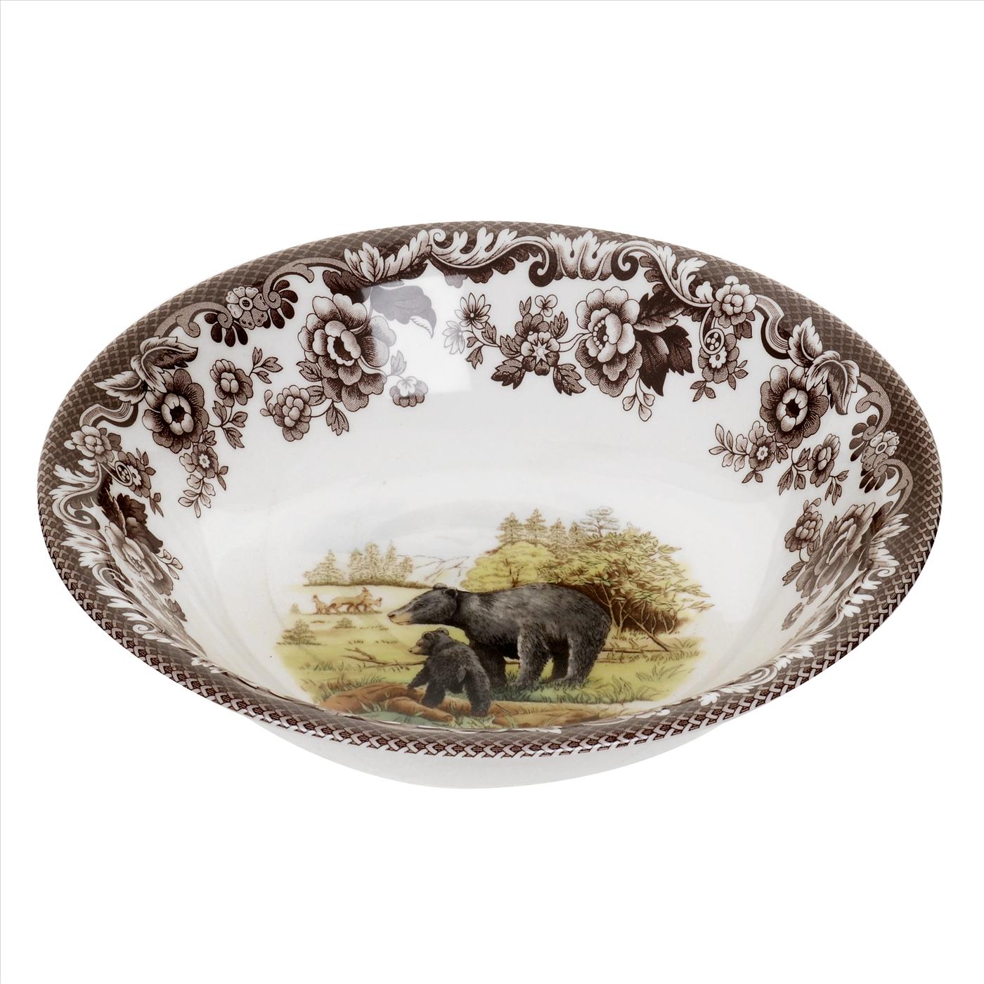 Spode 1566392 Woodland Ascot Cereal Bowl Wood Duck 