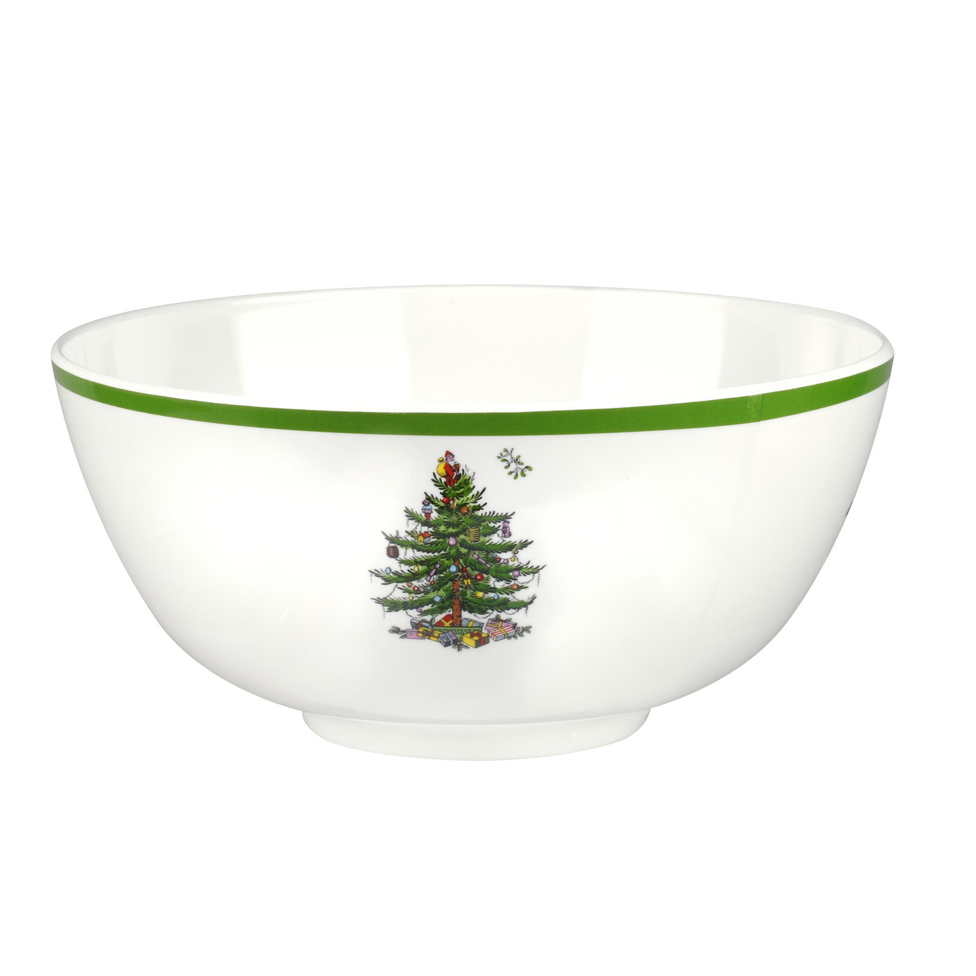 Christmas Tree 11 Inch Melamine Bowl