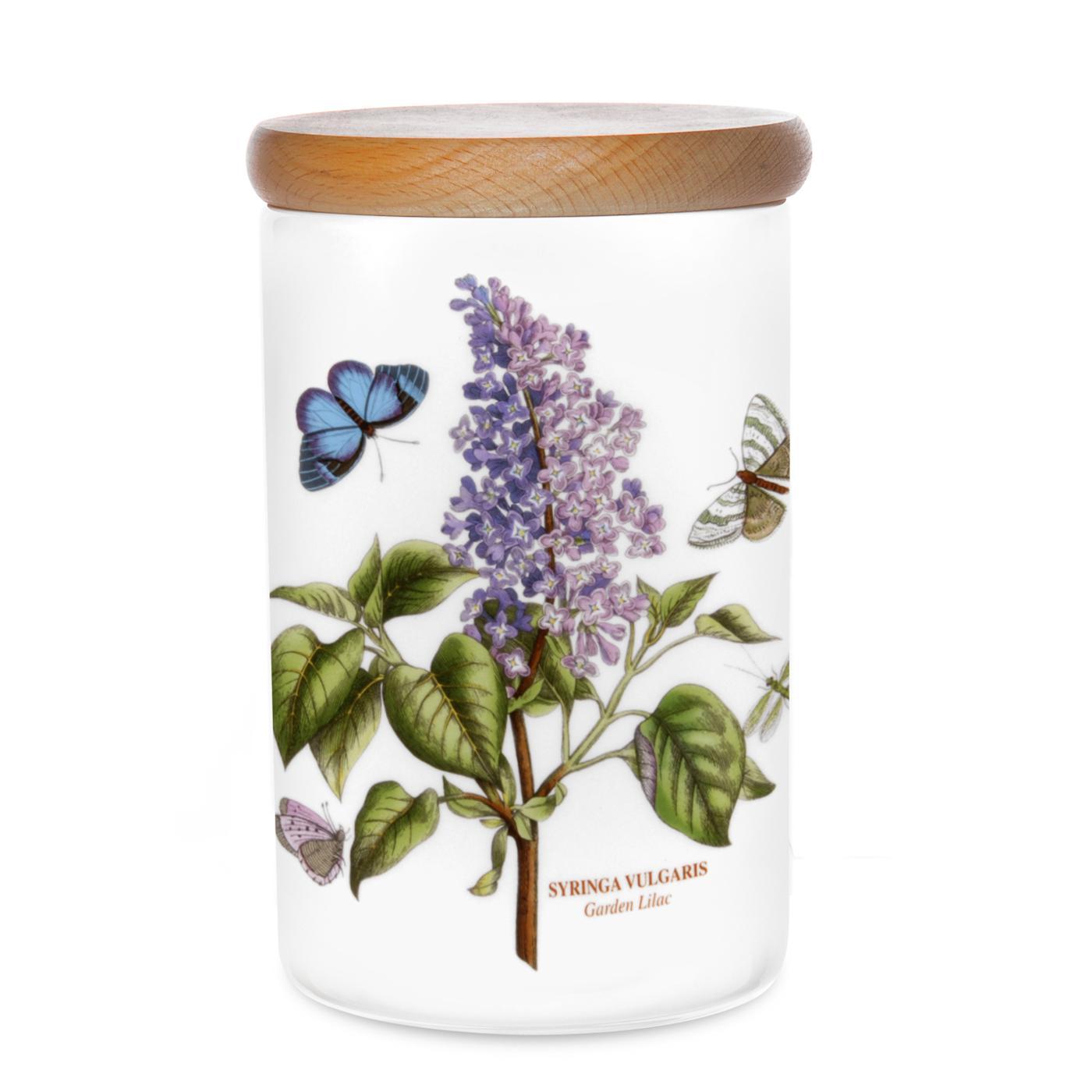 Botanic Garden 7 Inch Airtight Canister (Garden Lilac)