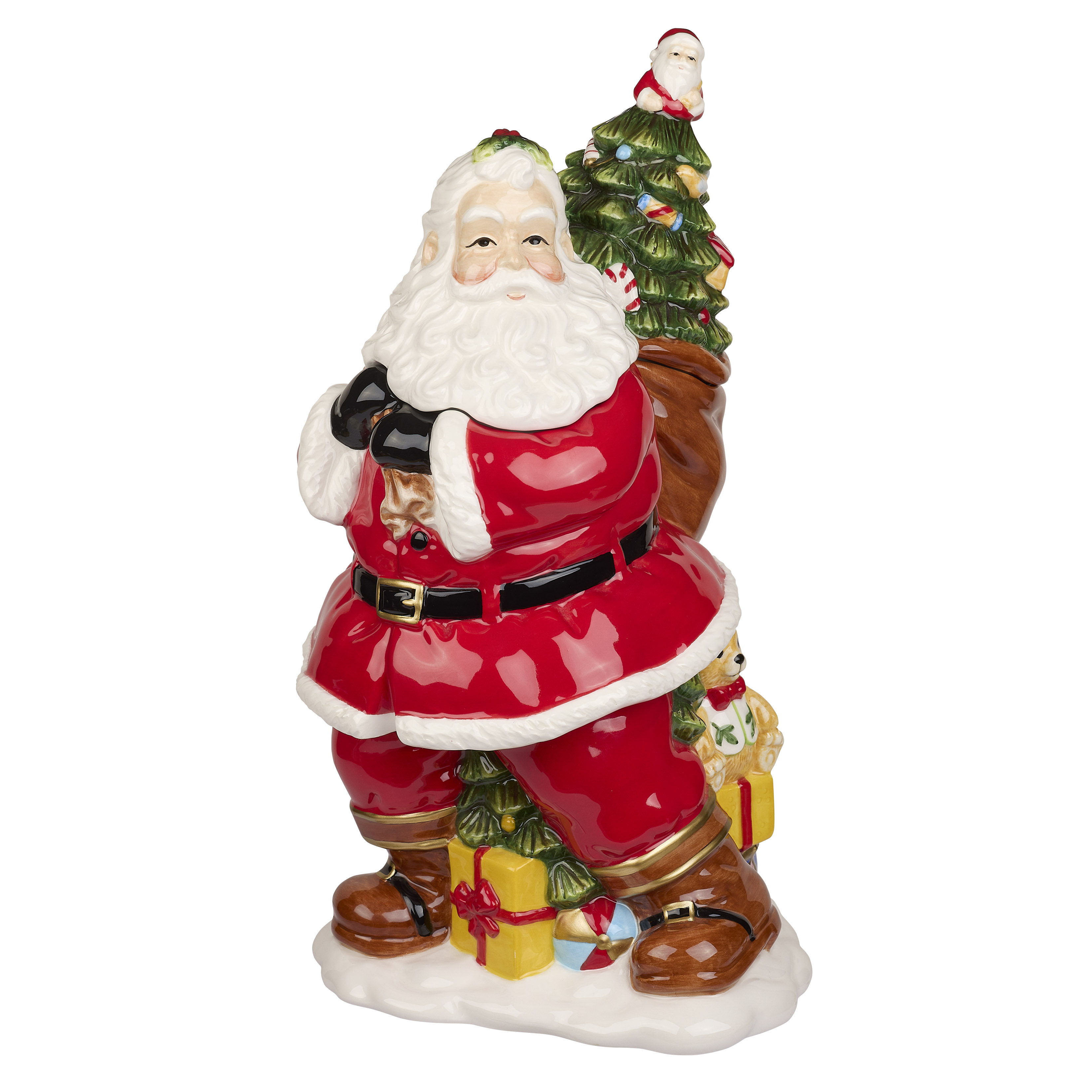 Spode Christmas Tree Santa Musical Figurine 