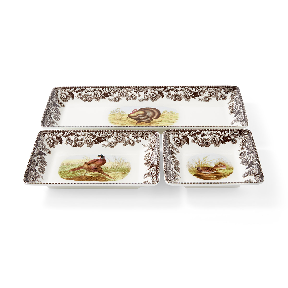 Woodland 3pc Nesting Trays image number null