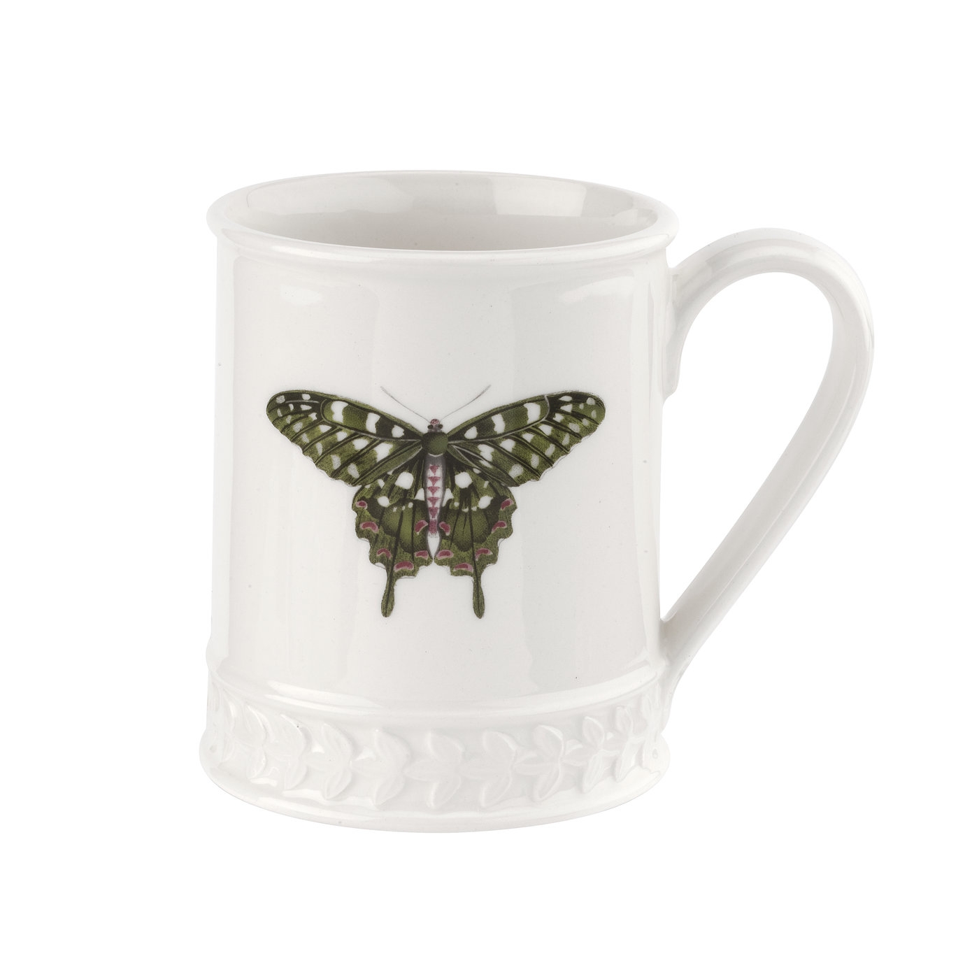 Botanic Garden Harmony Butterfly Mug, White image number null