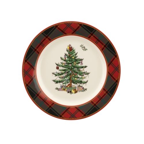 christmas salad plate