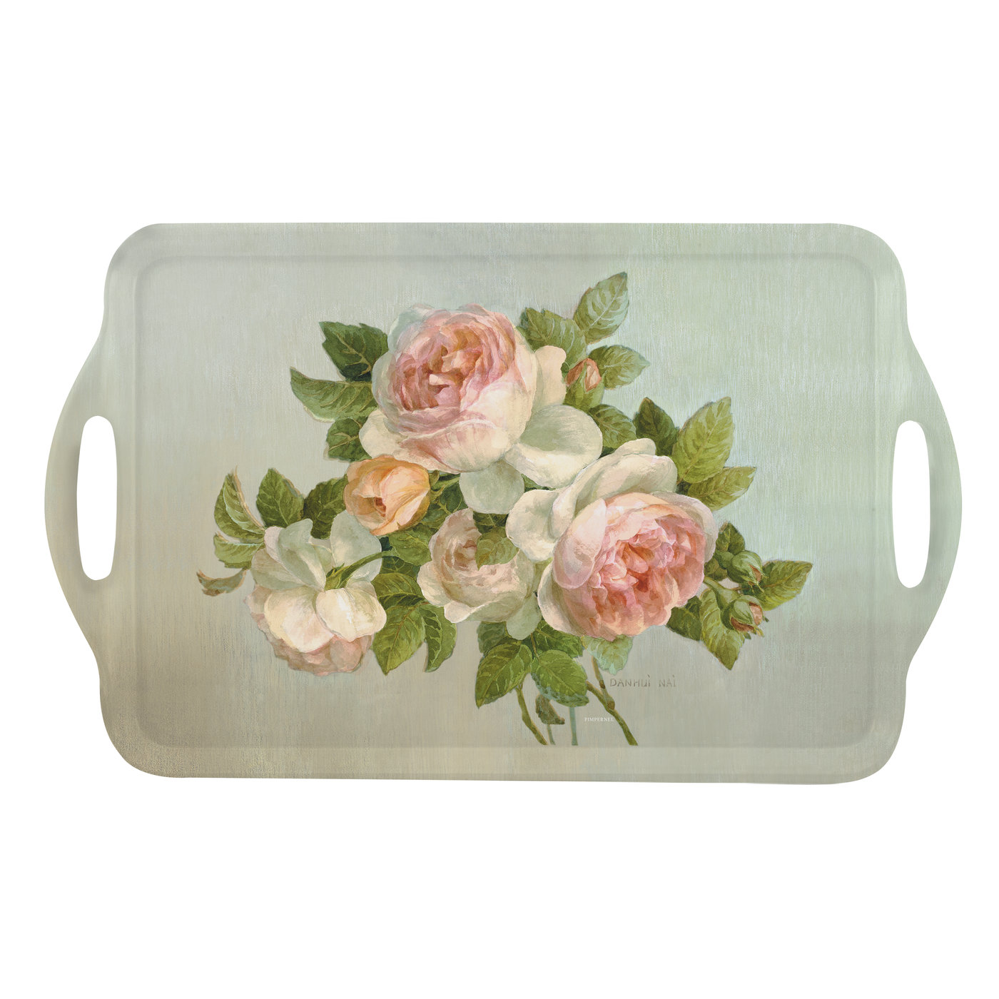 Pimpernel Antique Roses Large Melamine Tray | Spode