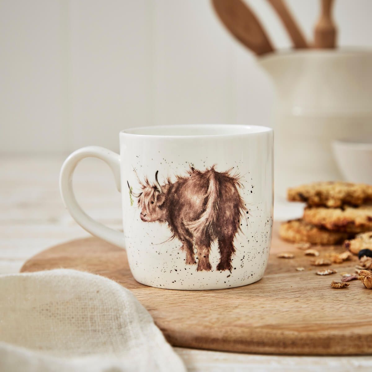 Wrendale Designs Highland Cow Mug image number null