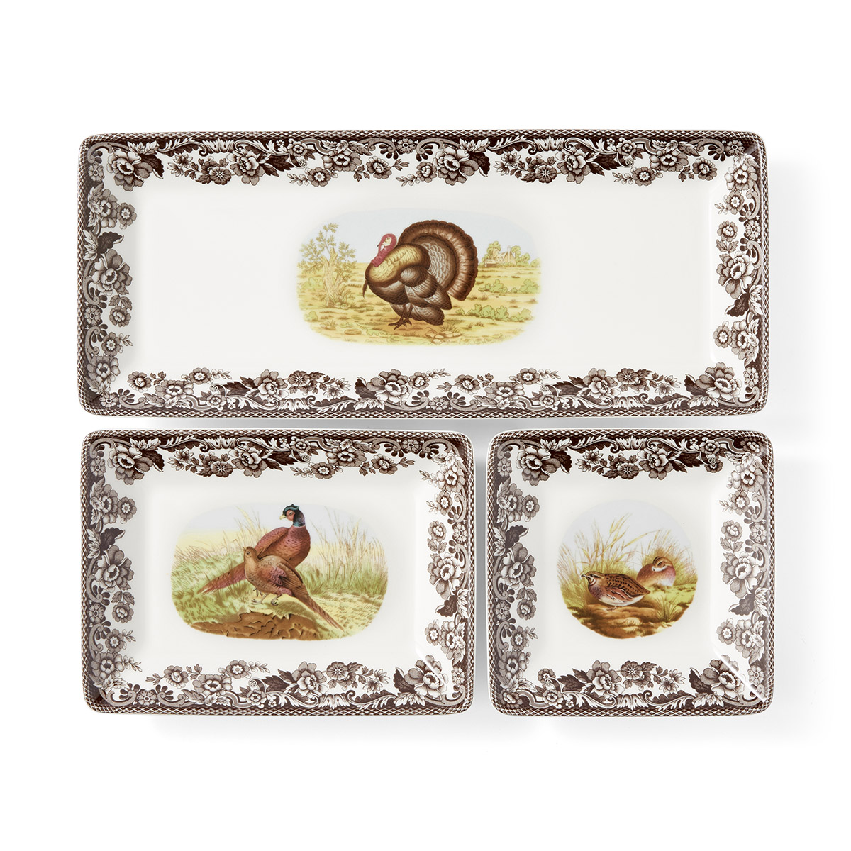 Woodland 3pc Nesting Trays image number null